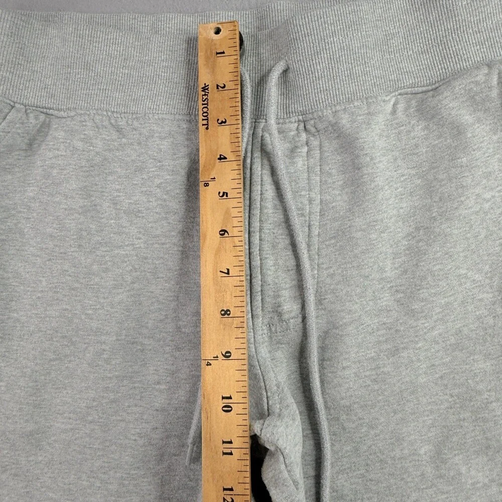 True Religion Sweatpants Mens Large Gray Horseshoe Logo Drawstring Jogger